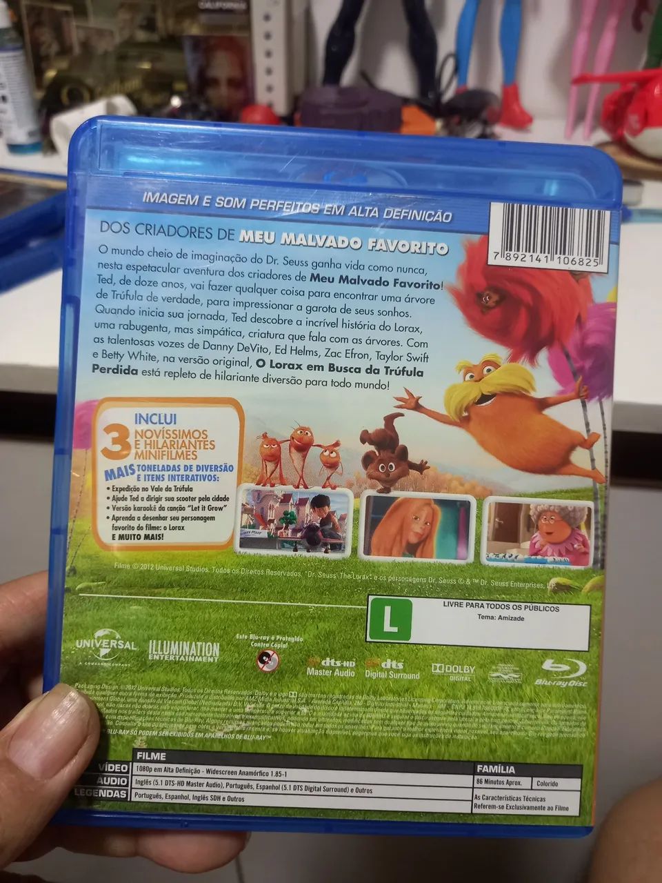BLU RAY   O LORAX  - Foto 2