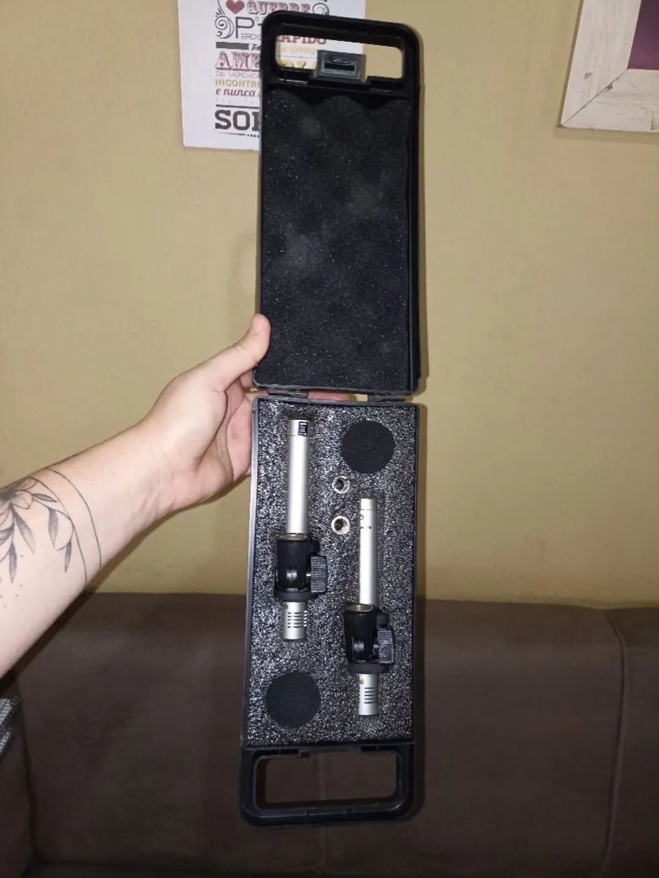 Microfone sansom CO2 condensador 