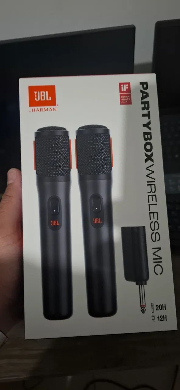 Microfone jbl wireless Microfone lacrado 