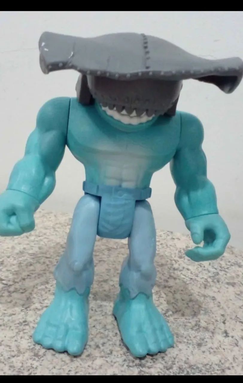 Boneco Capitão Tubarão- Imaginext 