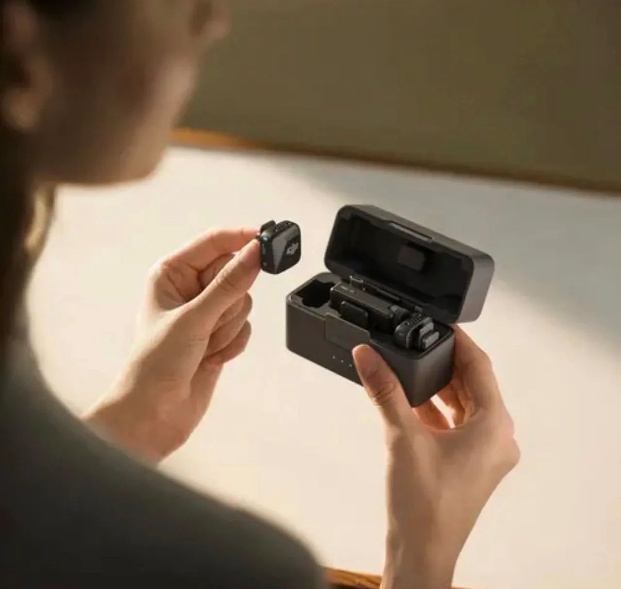 Microfone DJI Mini preto duplo - Foto 4