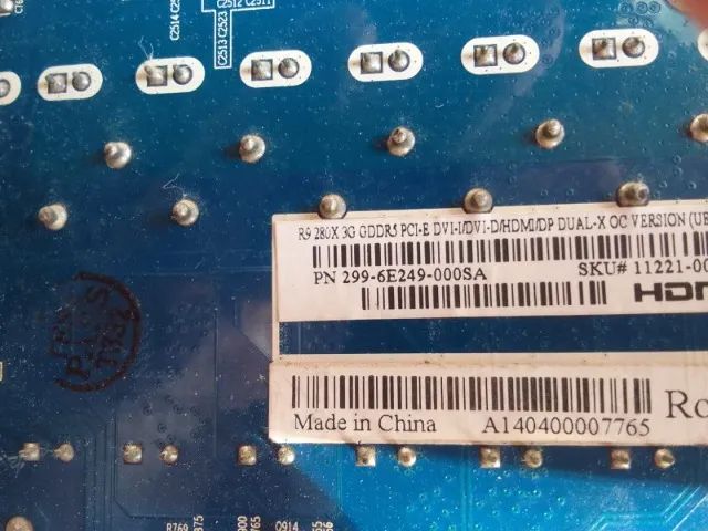Placa de video r9 280x Defeito - Foto 4