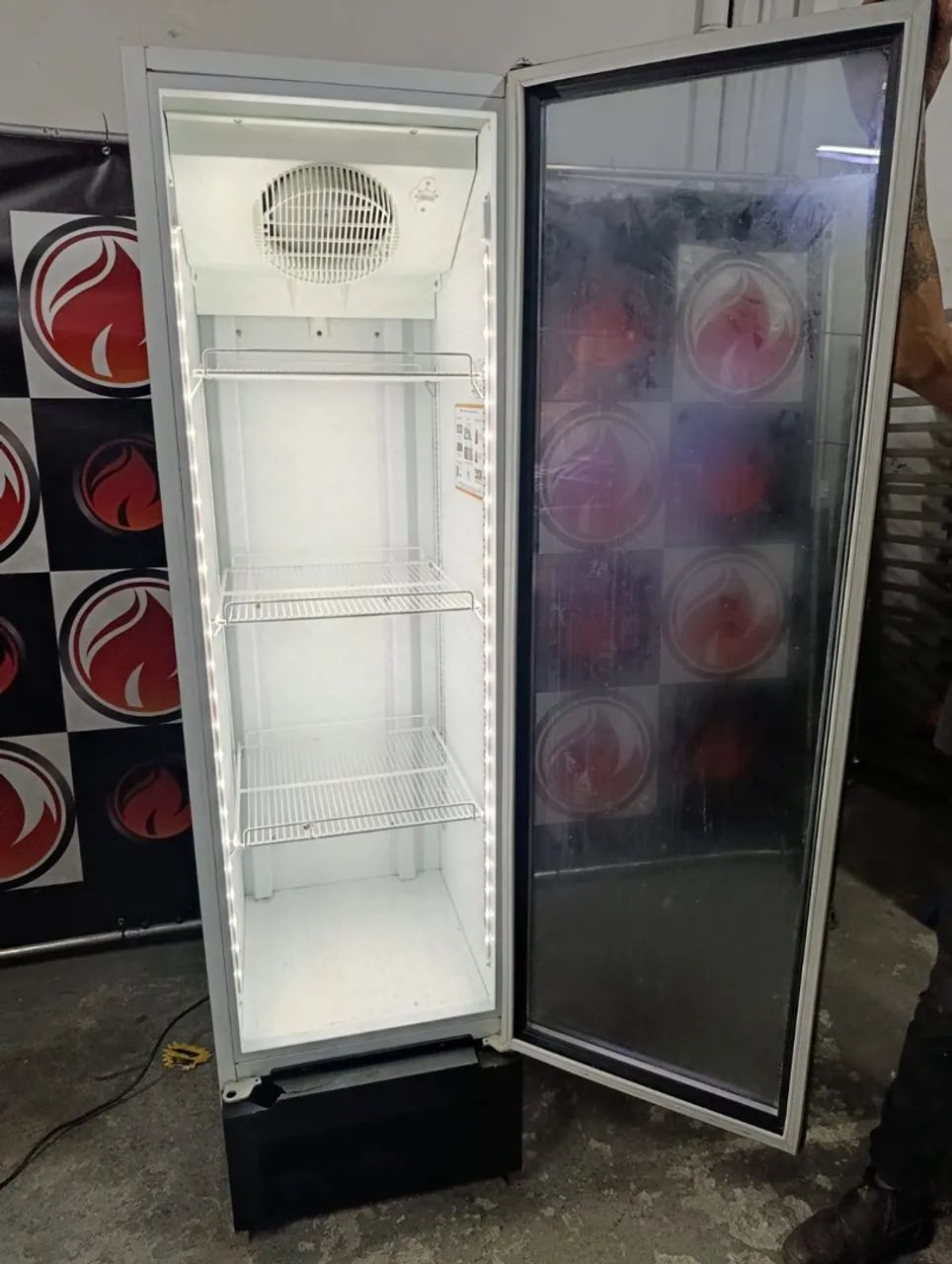 Geladeira slim metalfrio  - Foto 5
