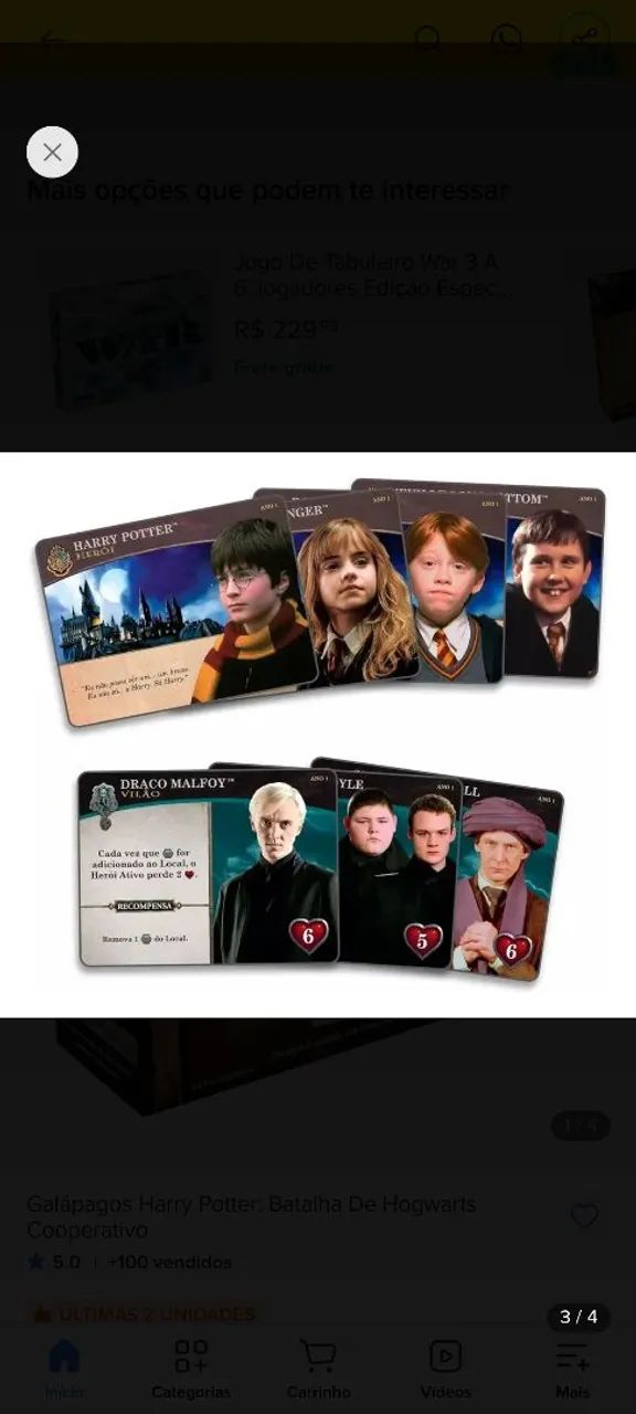 Jogo de Harry Potter - Foto 3