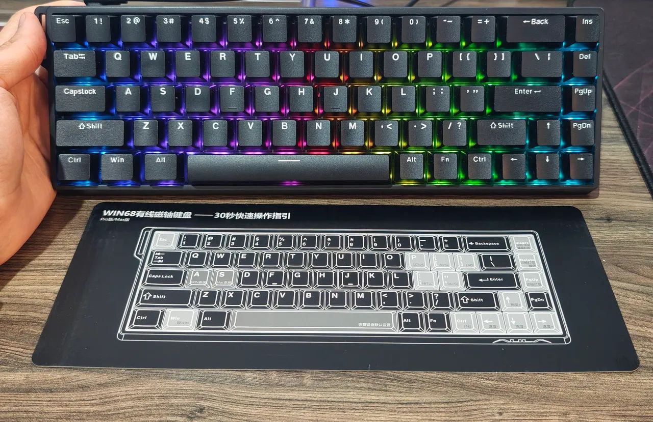 Teclado Aula WIN68HE Magnético 