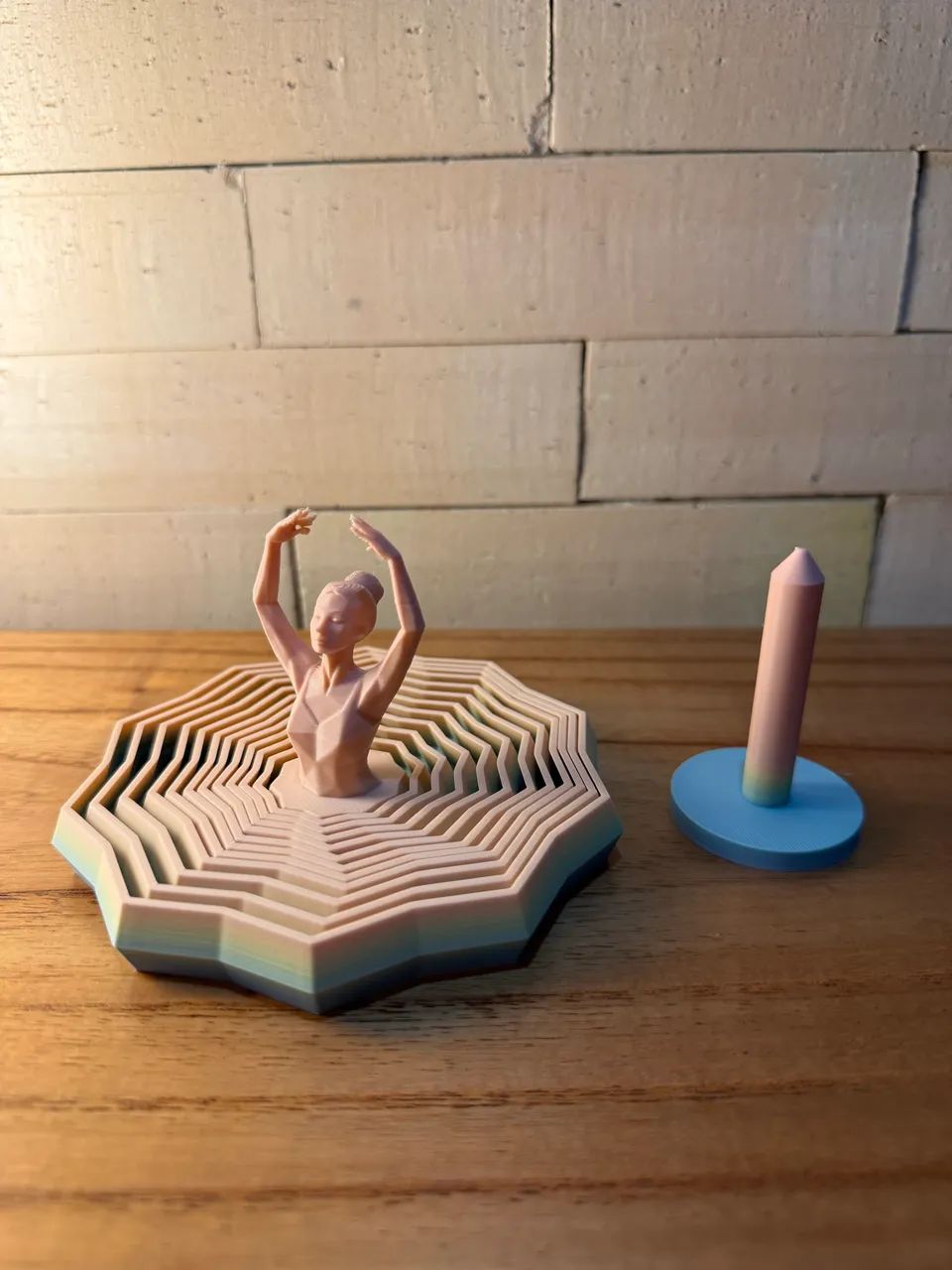 Bailarina Sensorial - Impressa em 3D