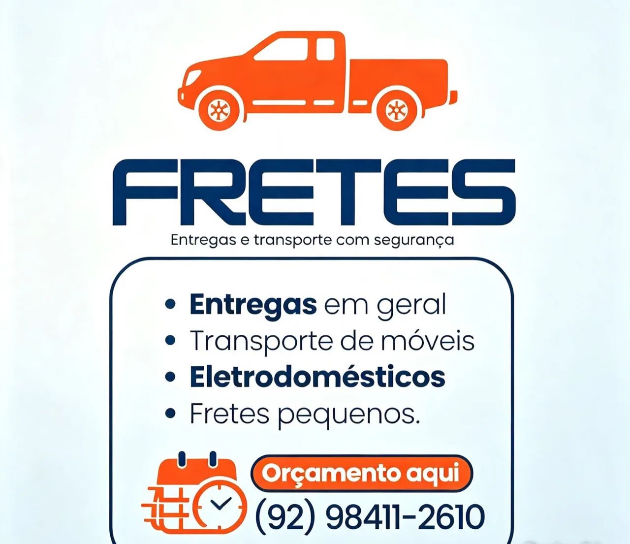 FRETE PRA TODA MANAUS