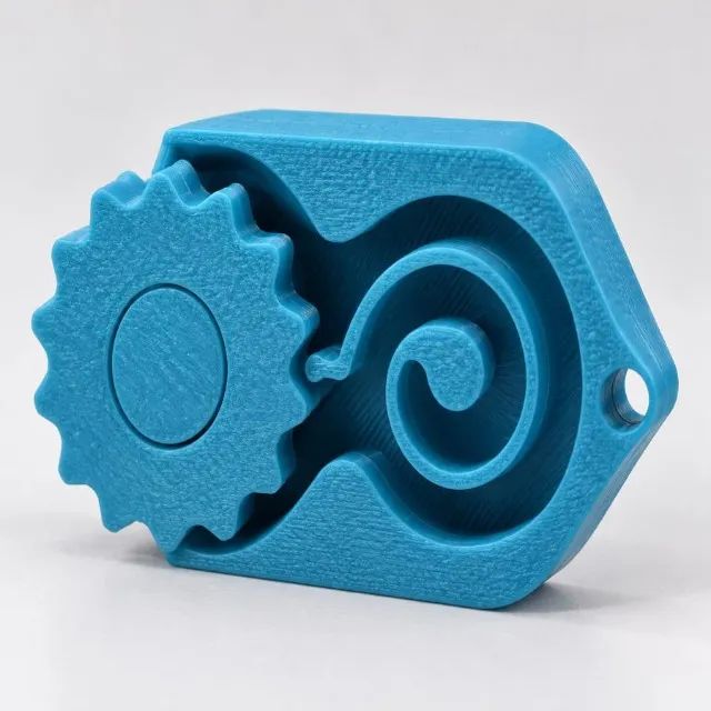 Clicker Fidget Compacto para Chaveiro - Foto 4