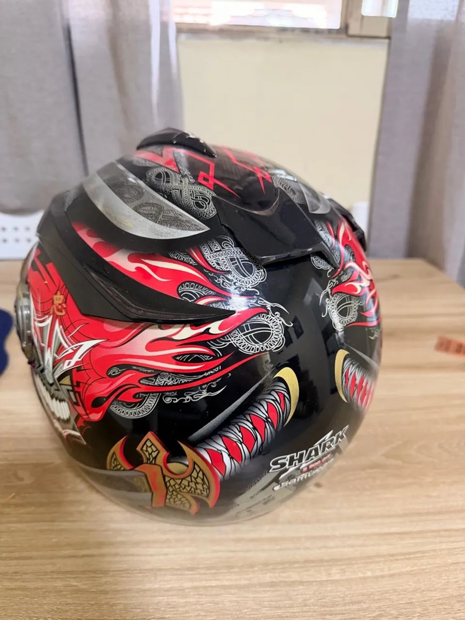 CAPACETE SHARK S500 samurai  - Foto 4