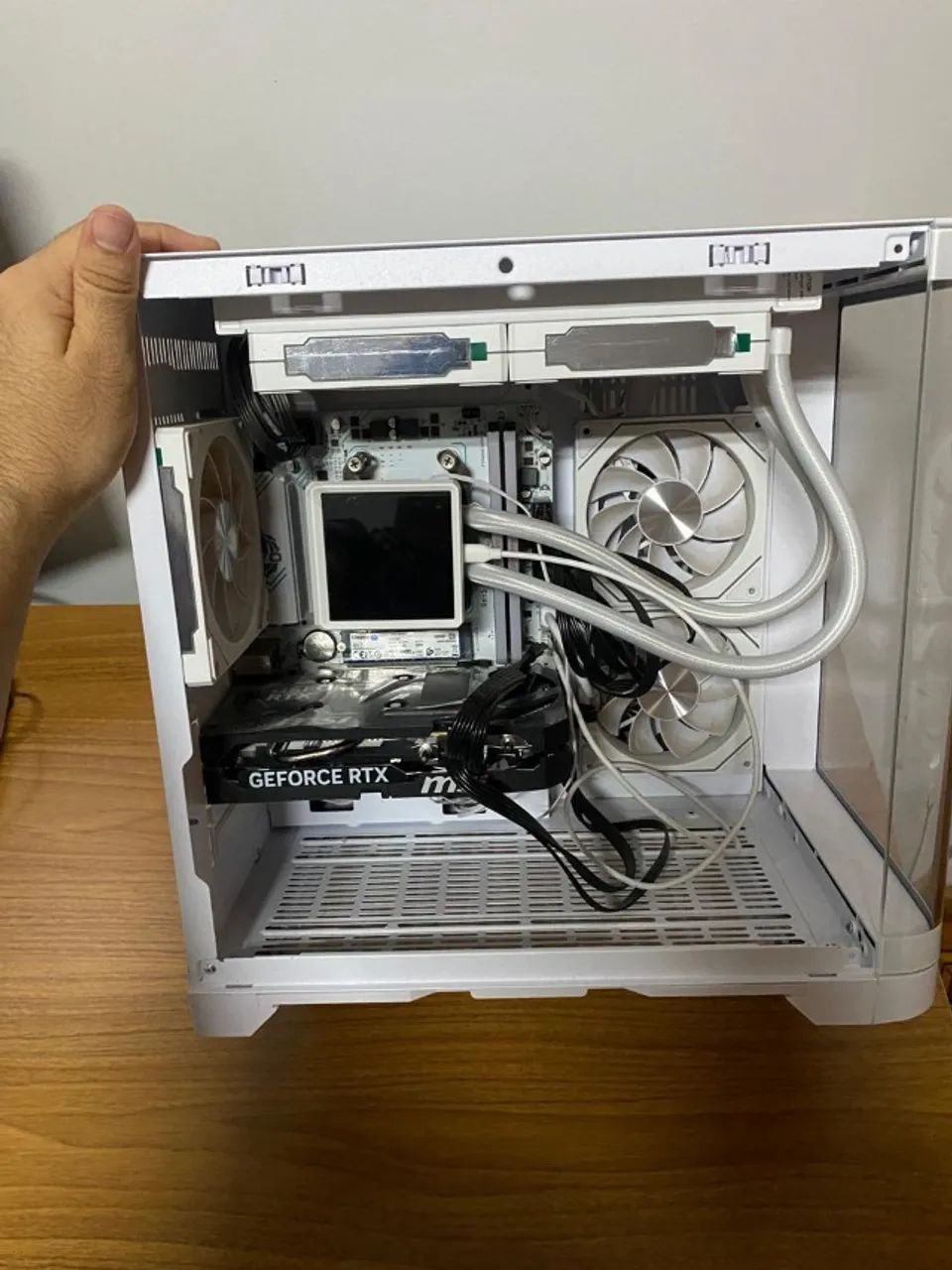 PC GAMER FULL WHITE 5060 RYZEN 7 5700X 32 GB RAM - Foto 5