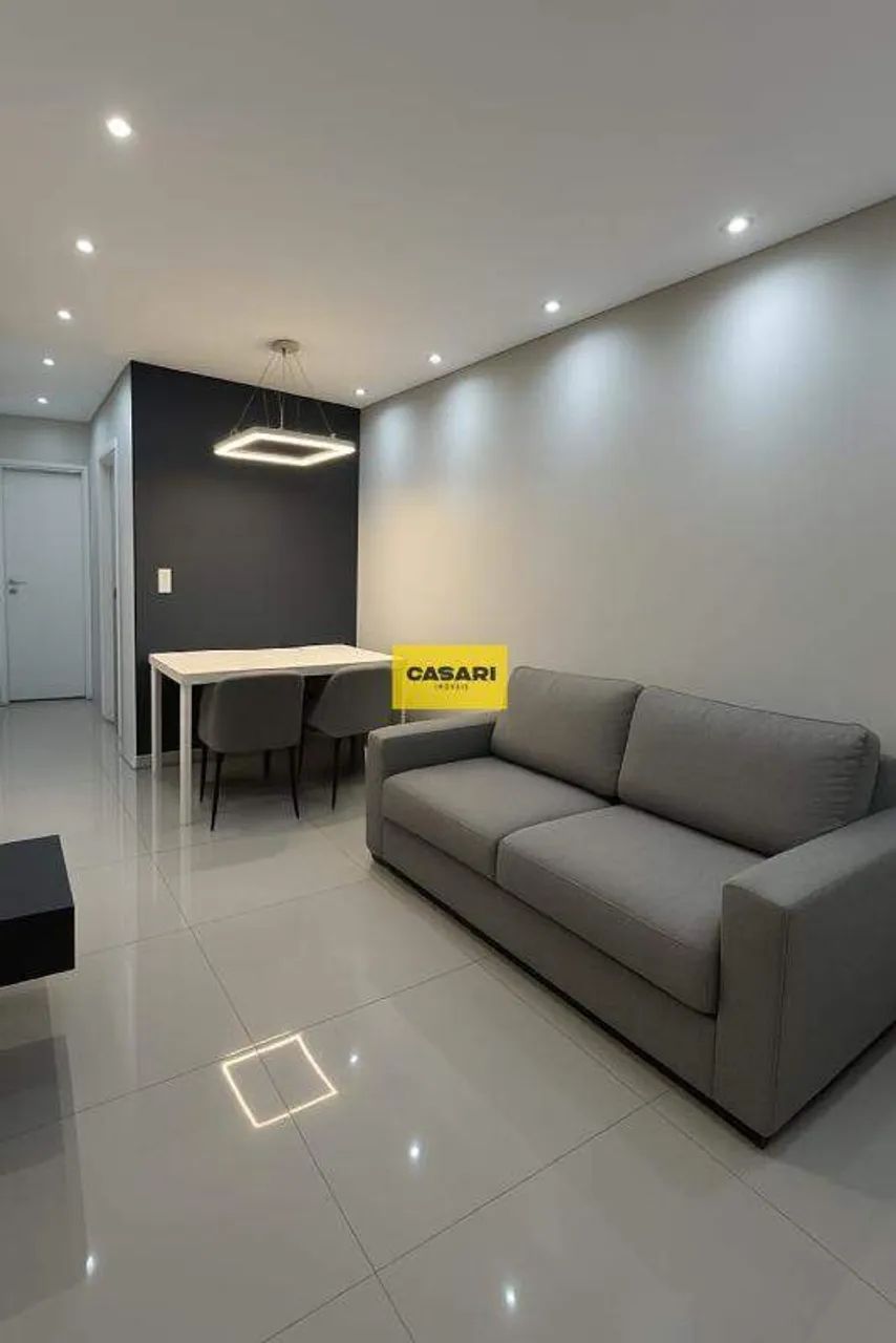 Apartamento impecável com 2 quartos ,suíte e closet  Jardim, Santo André, 47 m² - Foto 2