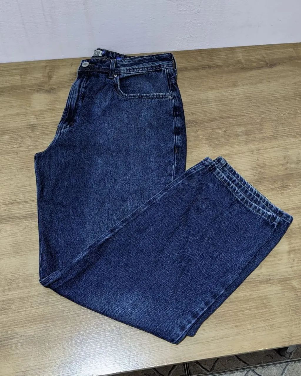 Calça jeans Baggy tamanho 44 CeA - Foto 3