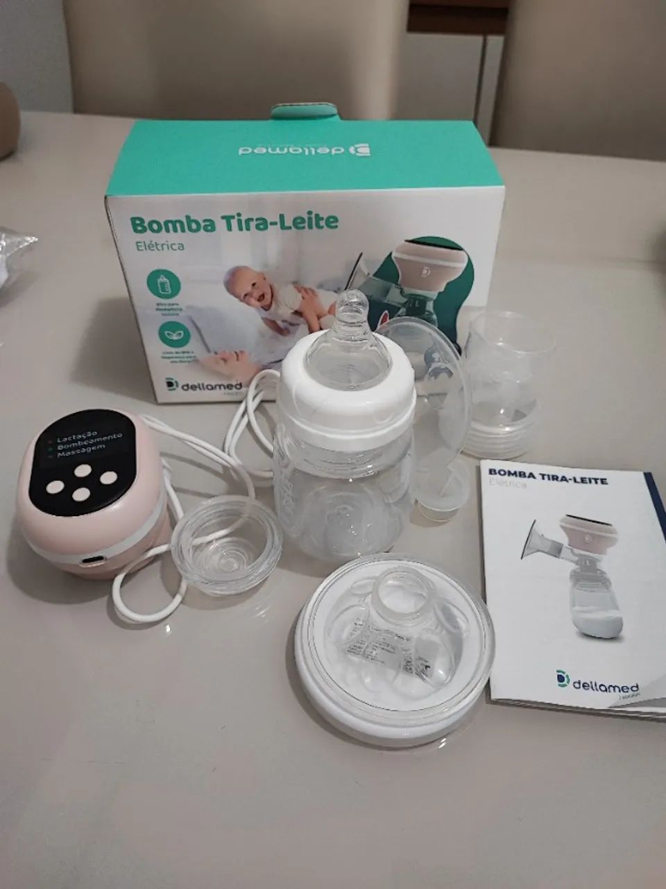 Bomba elétrica de tirar leite - Foto 3
