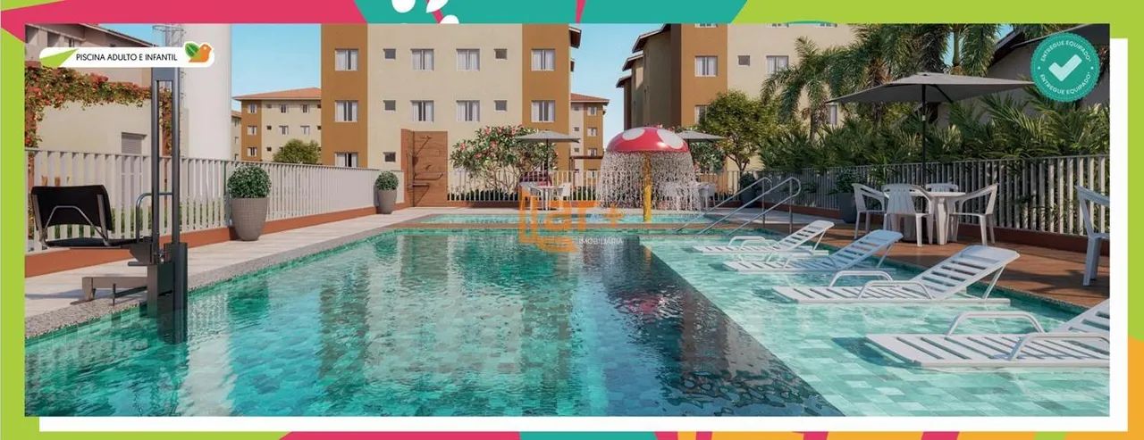 Reserva das Cores | 2 quartos com lazer completo - Foto 5