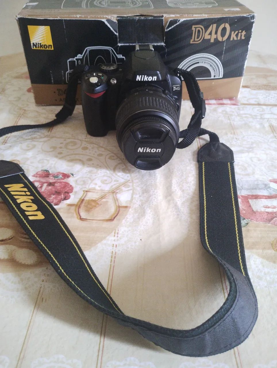 CÂMERA NIKON D-40 SEMI NOVA - Foto 3