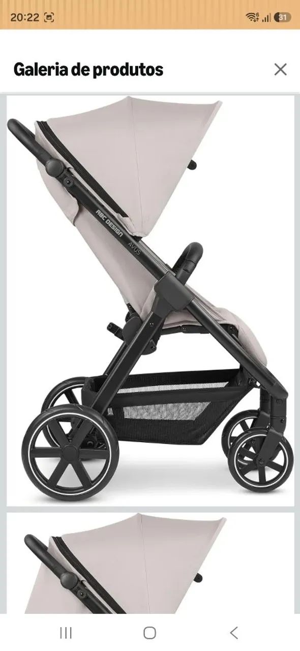 Carrinho de bebê alemão marca ABC DESIGN - Foto 2