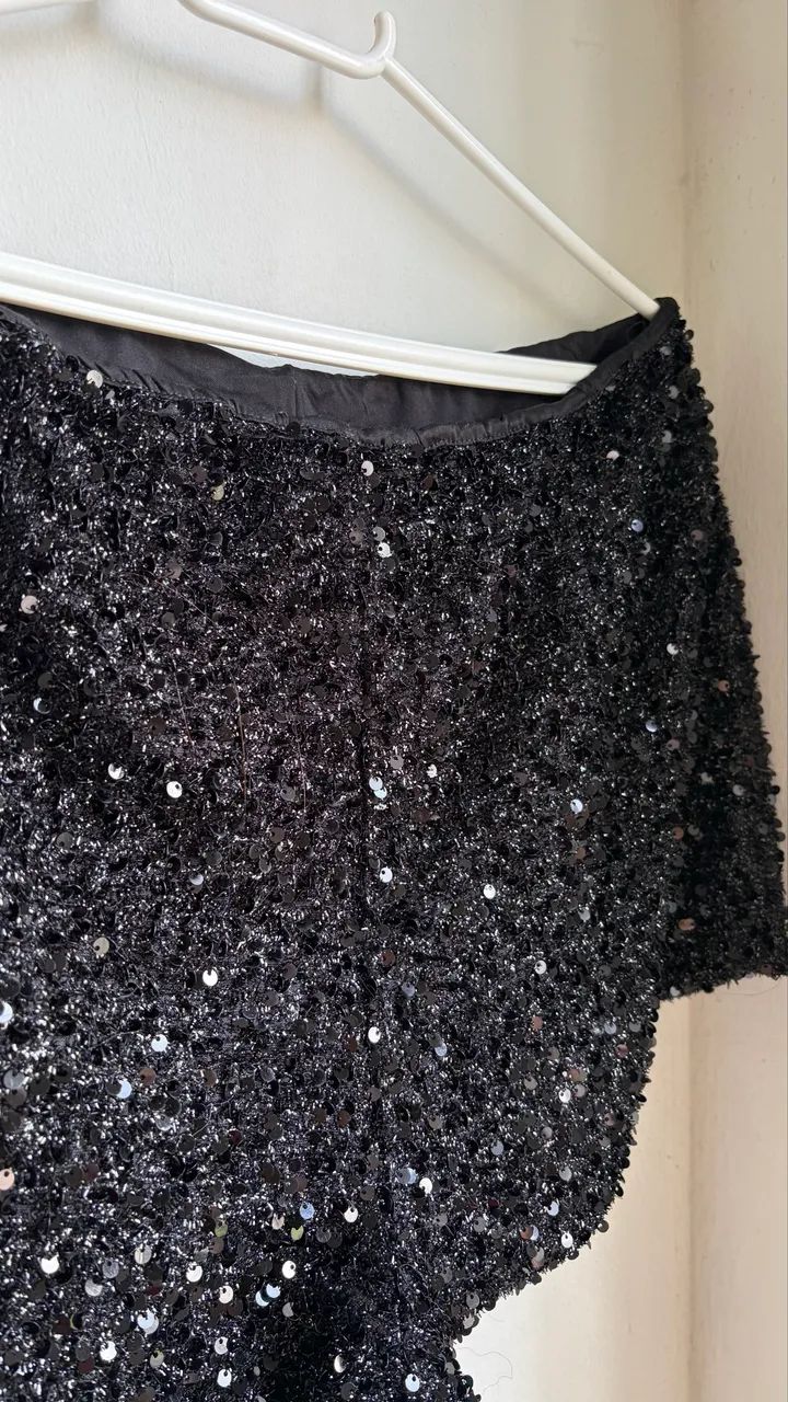Short brilhoso  - Foto 3
