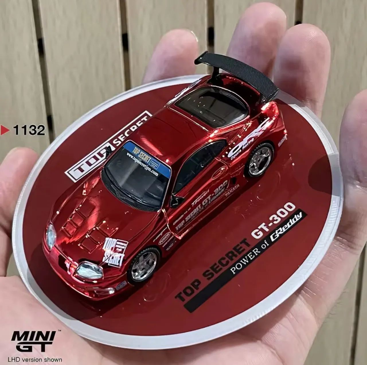 Toyota Supra MK4 TOP SECRET GT300 - MINIGT - Hobbies e coleções
