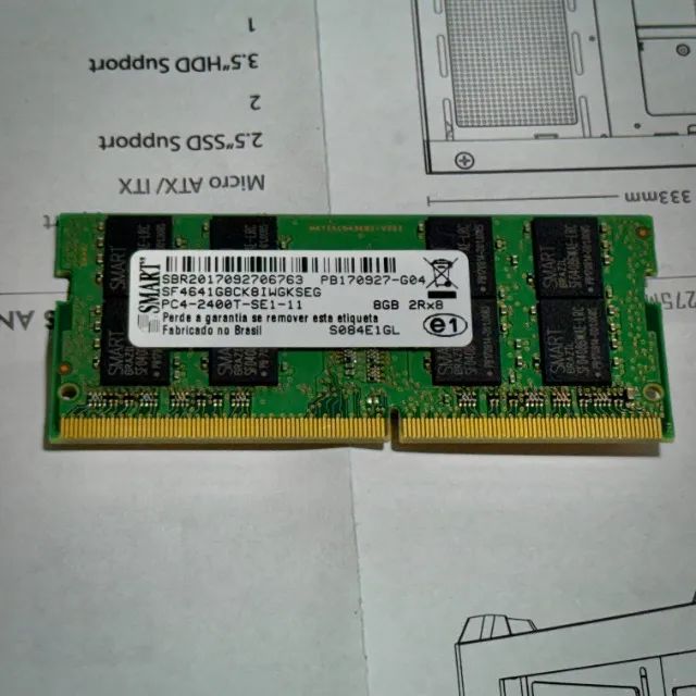 Memória Ram 8Gb DDR4