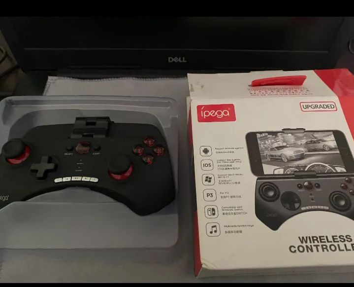 Controle para celular joystick bluetooth Ipega