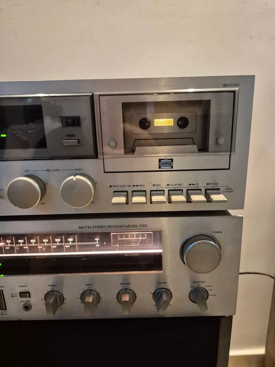 Receiver Gradiente 1260 + Tape deck CD 4000 - Foto 3