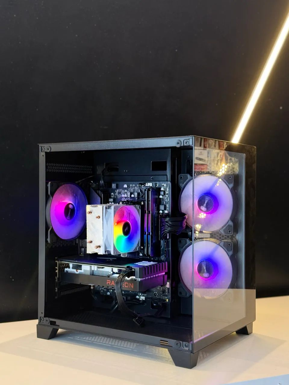 PC Gamer Ryzen 5 5500 + RX6600 - Foto 2