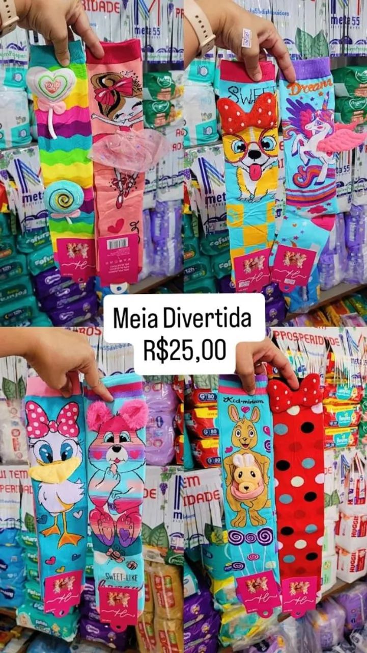 Meia Maluca ou divertida