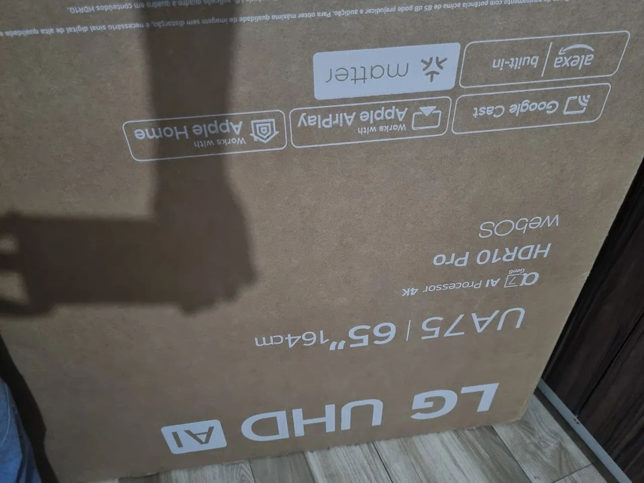 Tv 65 polegadas lg tela trincada. - Foto 2