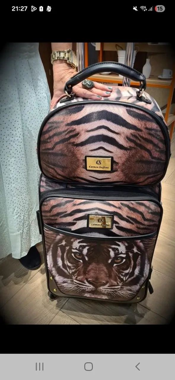 Mala Carmen Steffens Original perfeita e Exclusiva  - Foto 2