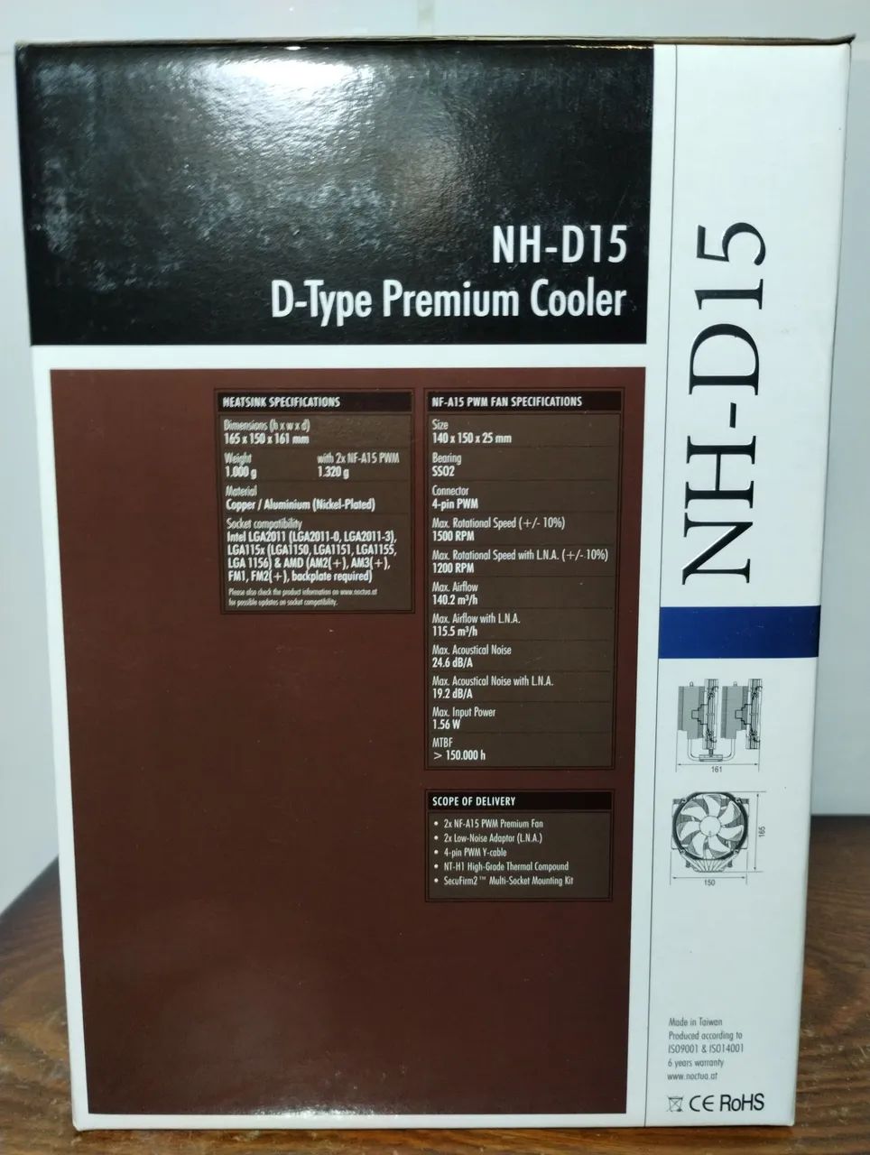 Cooler PC Noctua NH-D15 - Foto 2