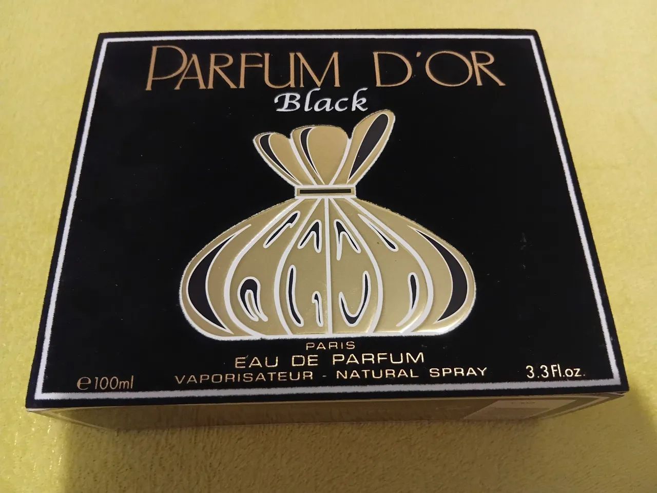 Perfume Parfum D'or Black - Kristel Saint Martin