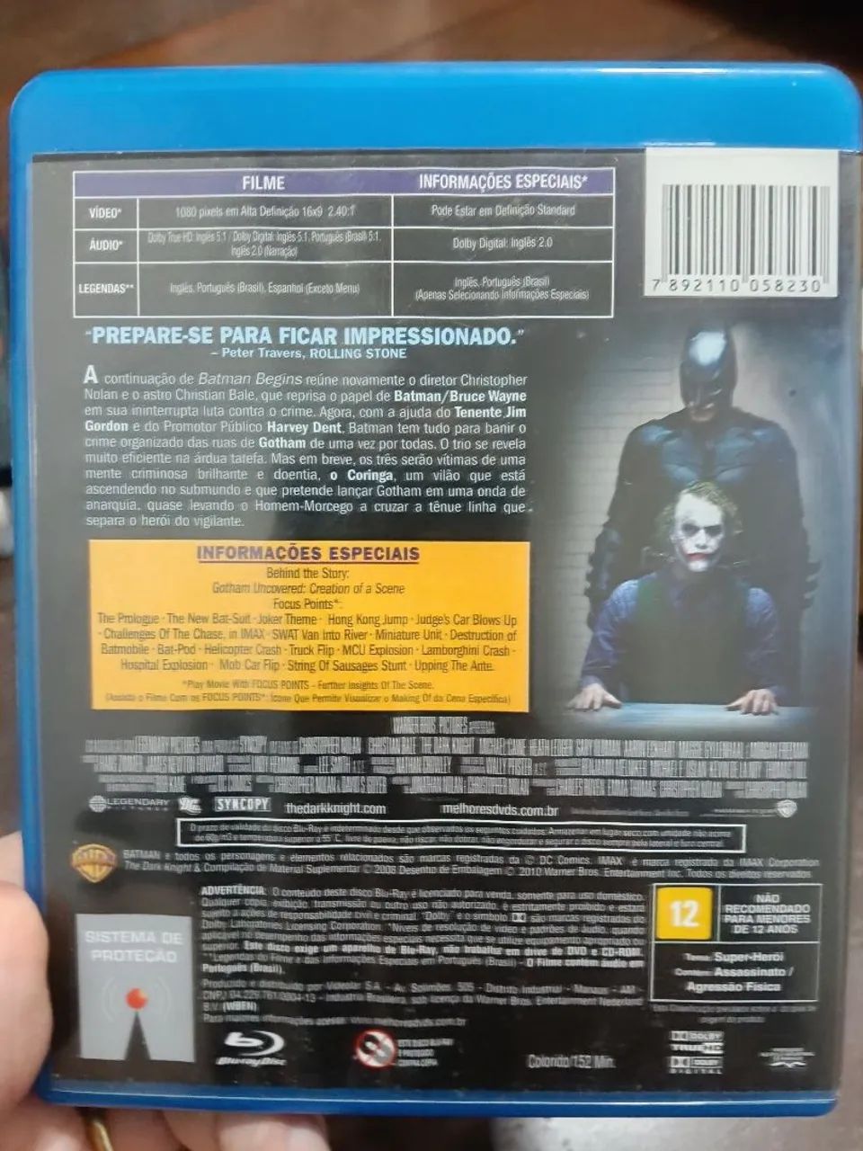 Blu-ray Batman: O Cavaleiro das Trevas - Foto 2