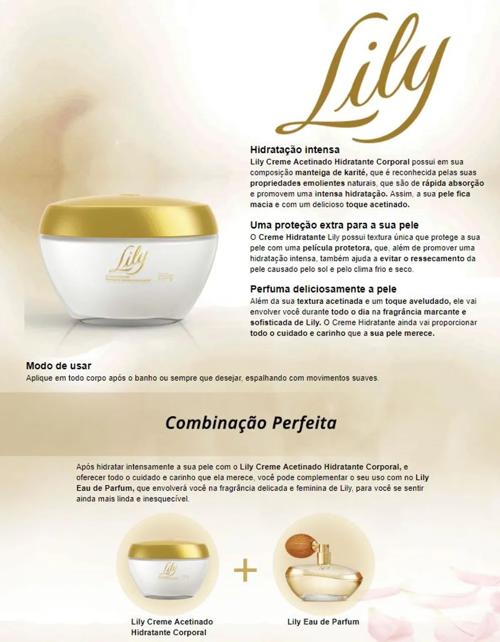 Creme hidratante LiLy - Foto 3
