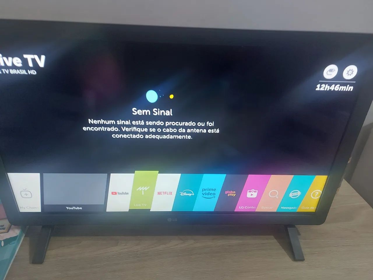 Smart tv monitor LG