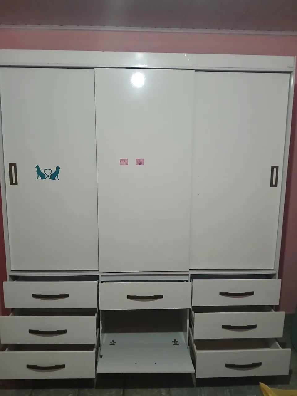 Guarda roupa de correr 