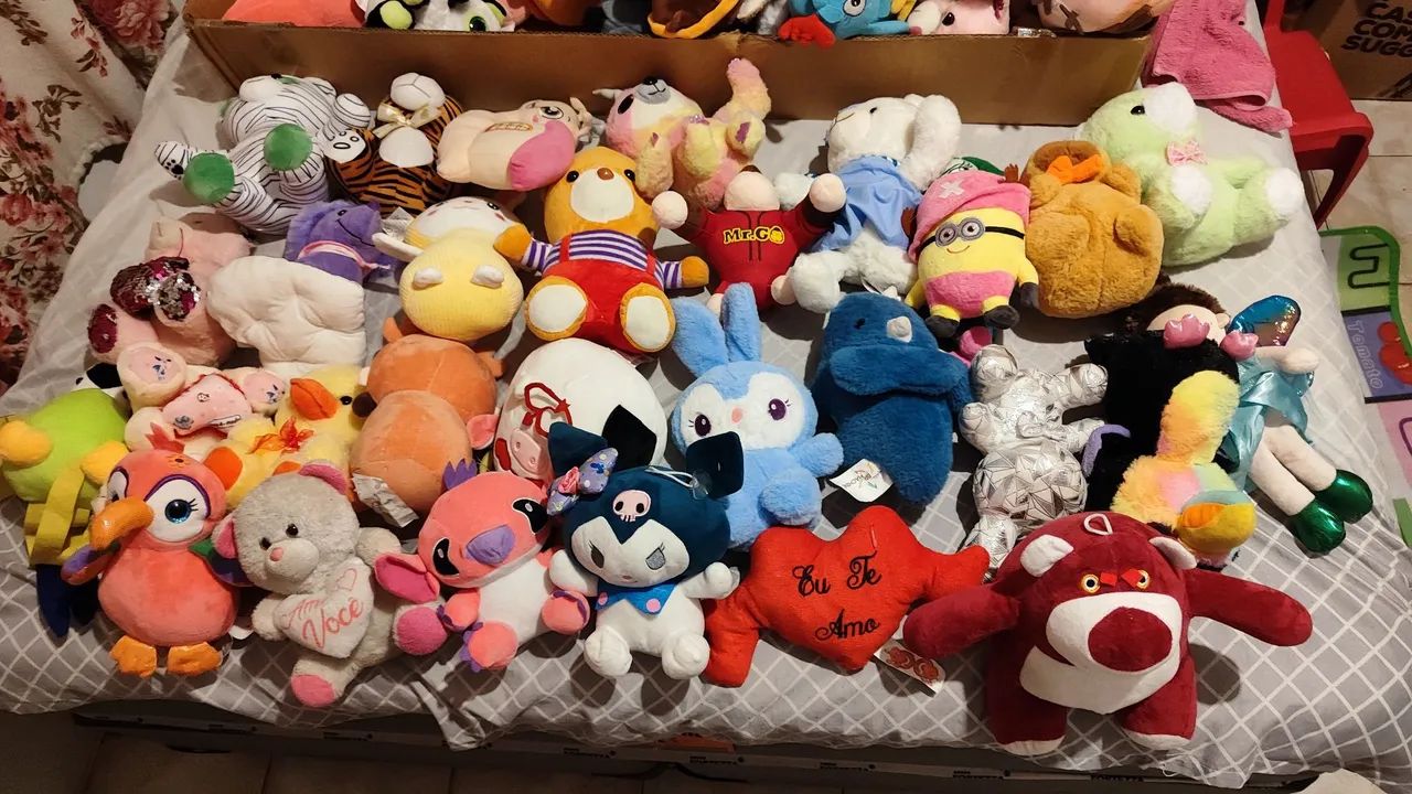 Bichinhos de pelúcia , 79 bichinhos  - Foto 2