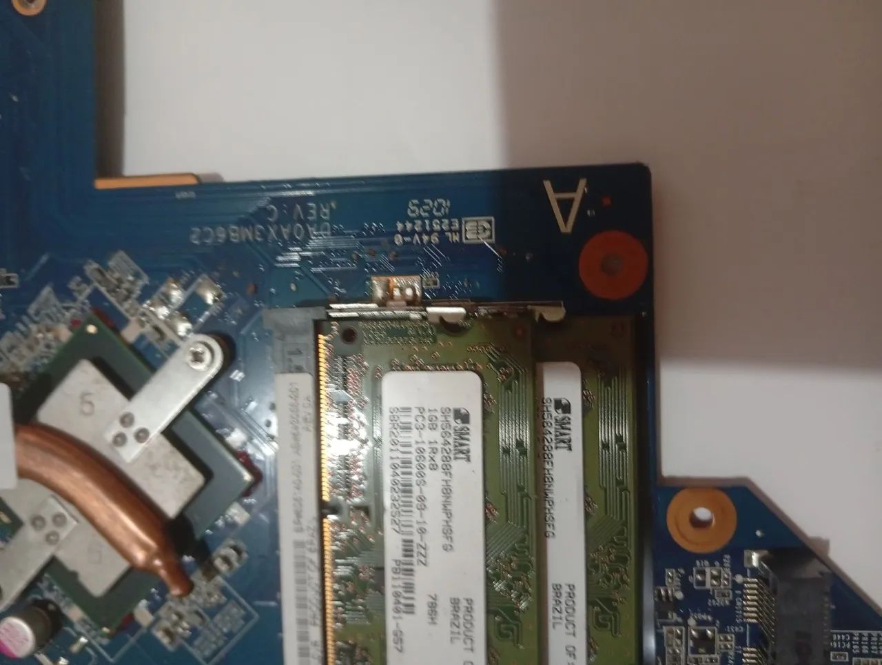 Placa mãe do notebook HP DAOAX3MB6C2 funcionando  - Foto 5
