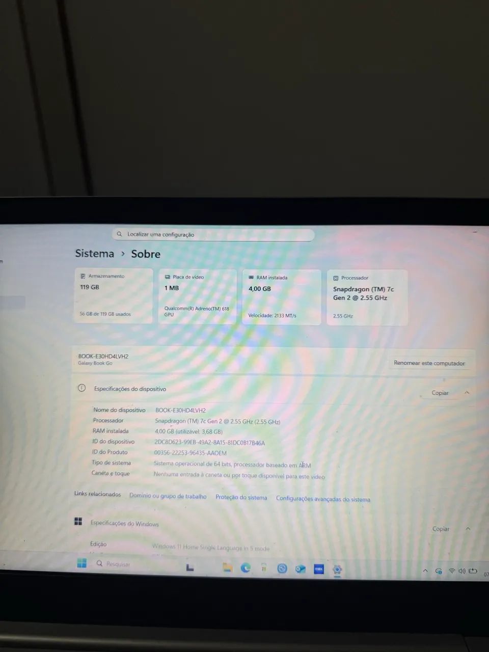 Notebook Samsung  - Foto 3