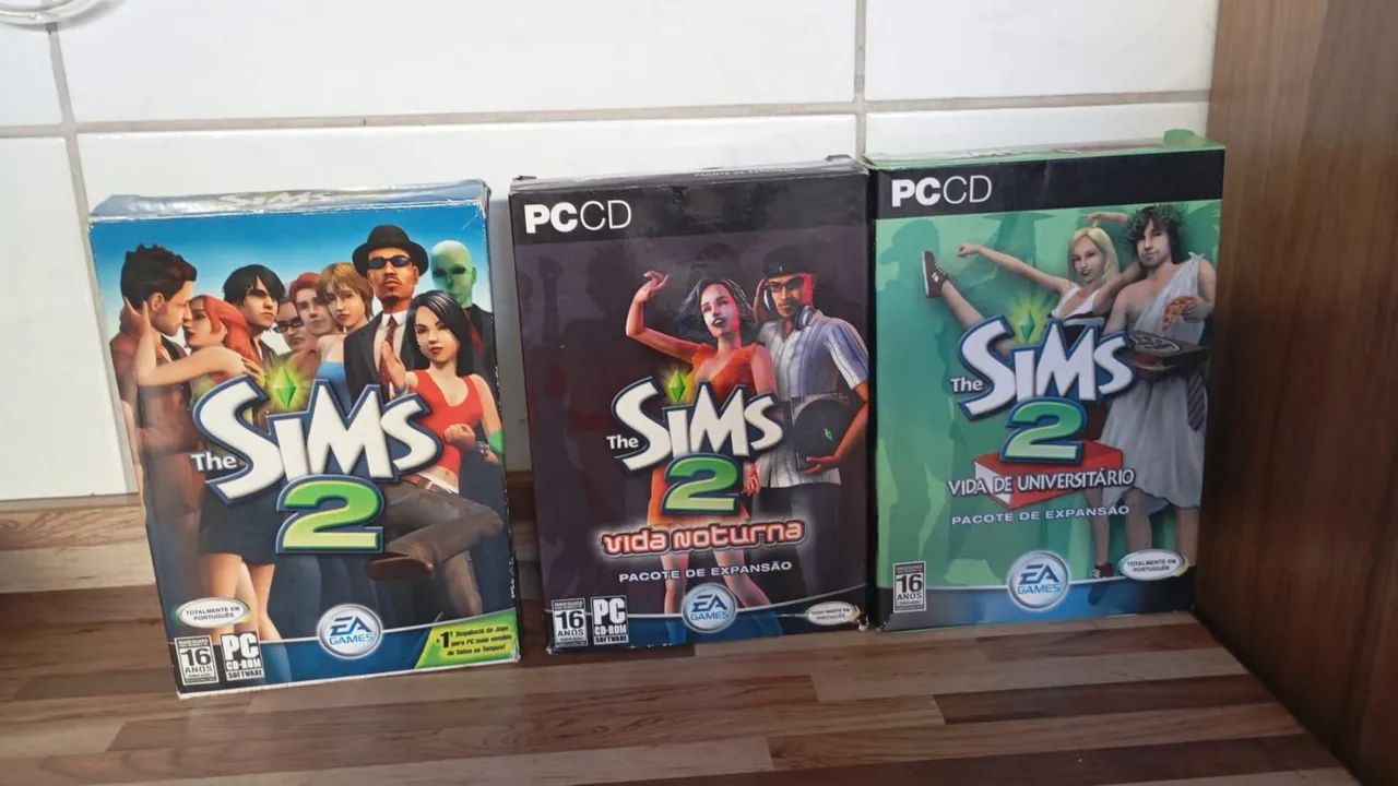 Jogos para Pc the sims completo com caixa e panfletos cds sem riscos