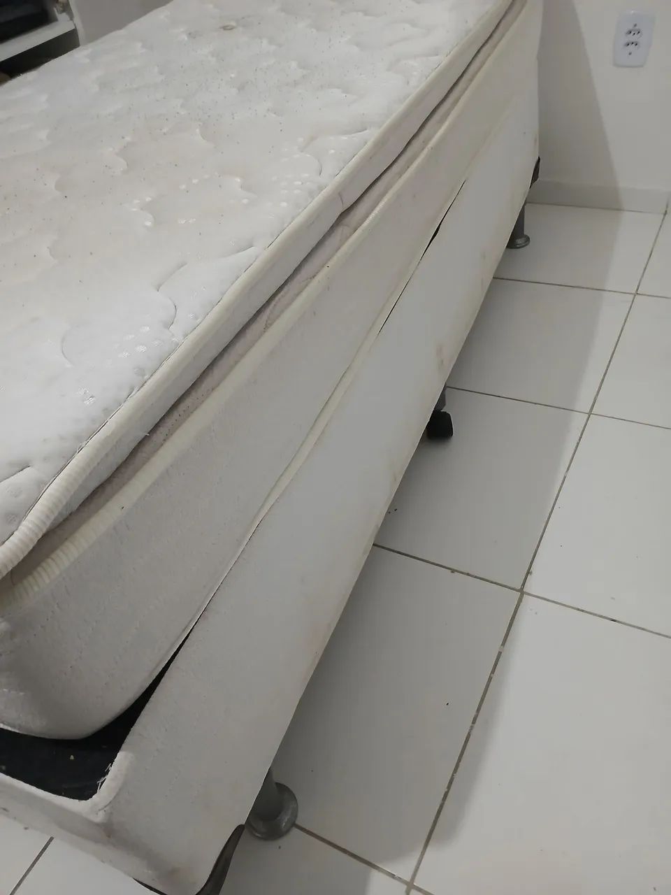 Cama Box solteiro Porto Molas ensacadas  - Foto 3