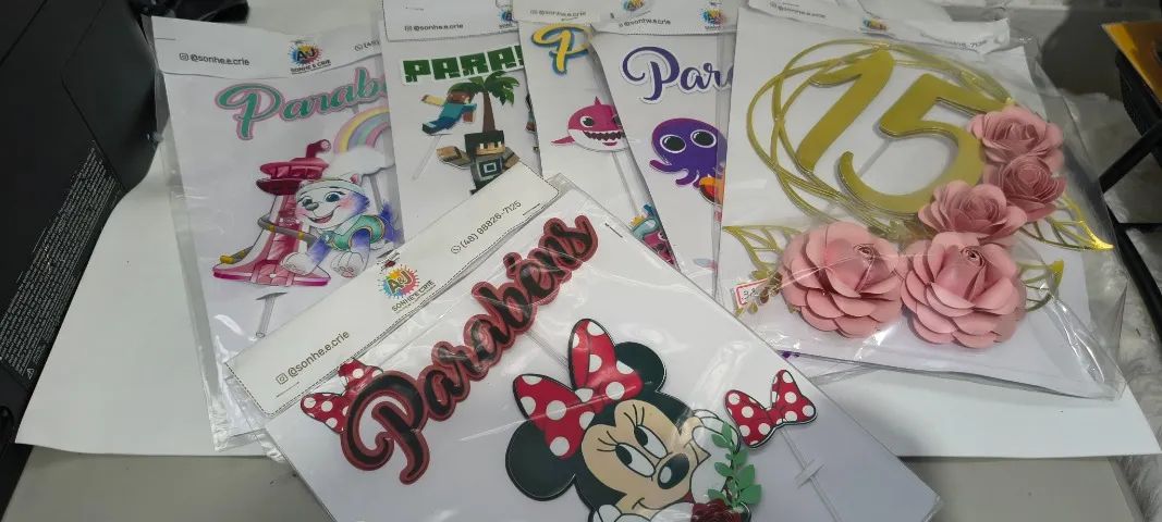 Lote completo para sublimação + material escolar - Foto 4