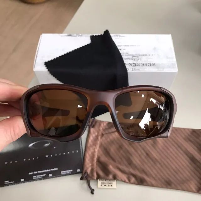 óculos de sol oakley pit boss coffe  - Foto 3