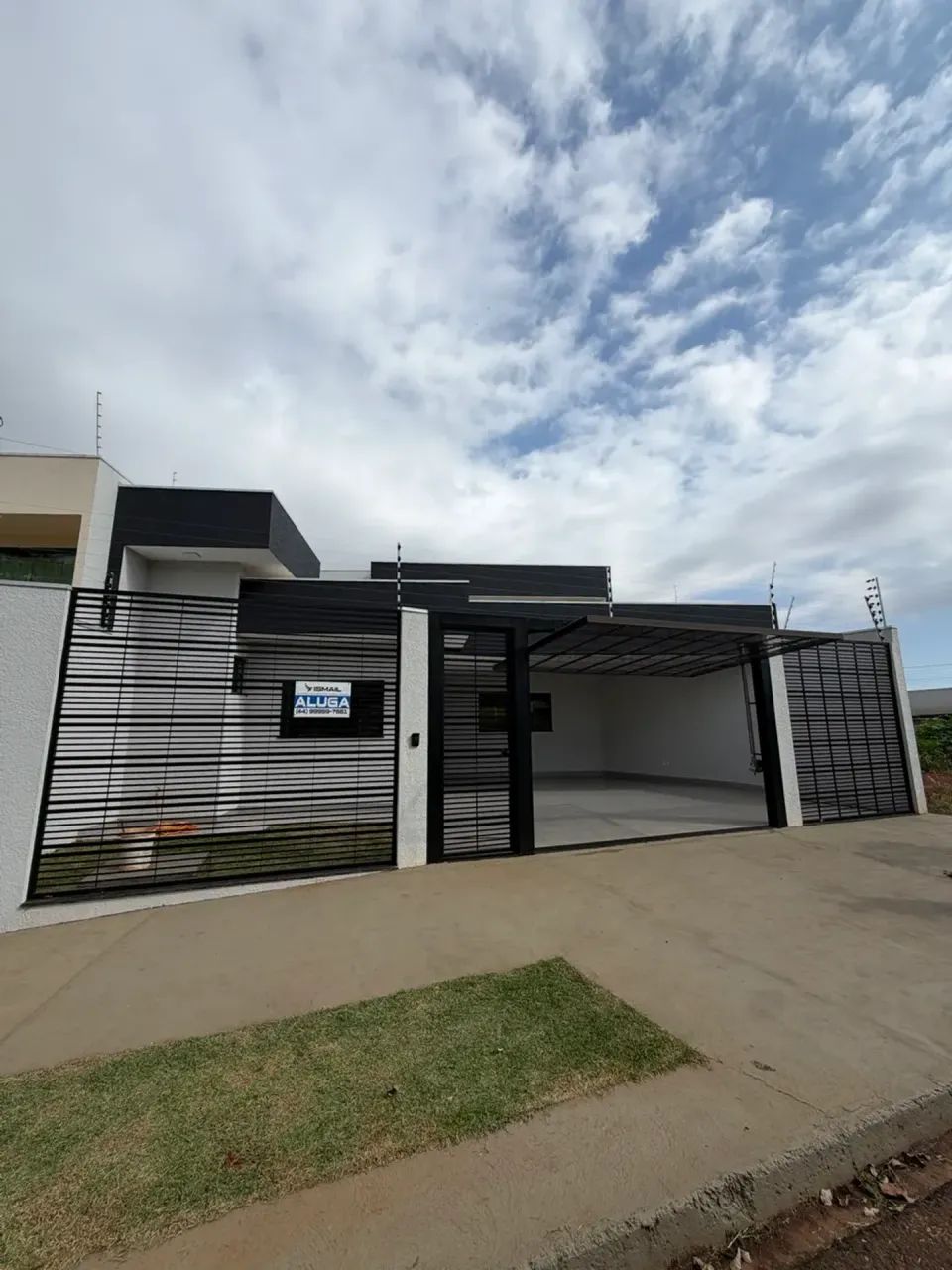 Casa nova 1 suite + 2 quartos para locação