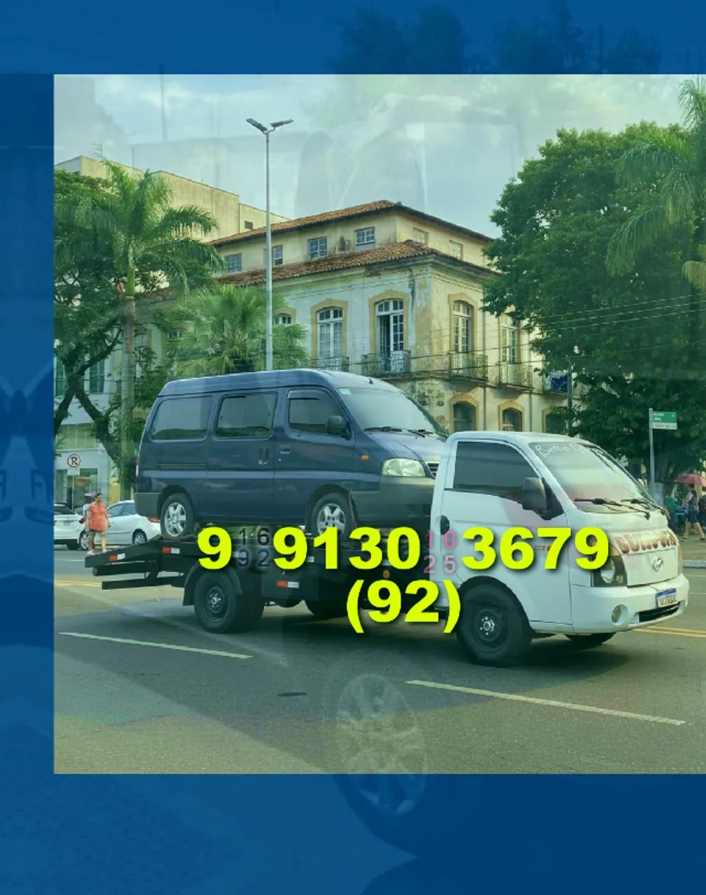 Guincho para Cidade Nova, Dom Pedro, Redenção e Praça 14 disponível agora!