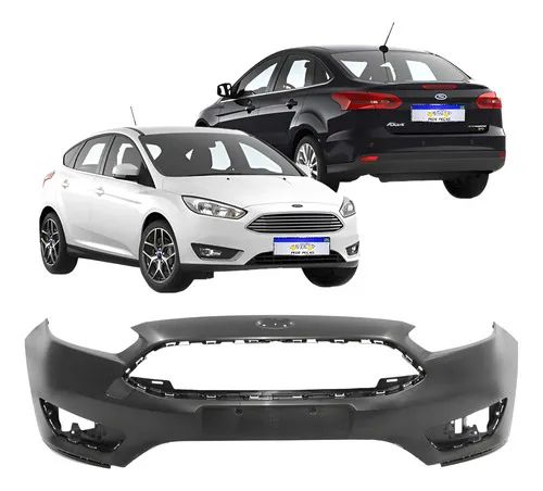 Parachoque Dianteiro Ford Focus 2016 2017 2018 2019 Novo Preto - Foto 8