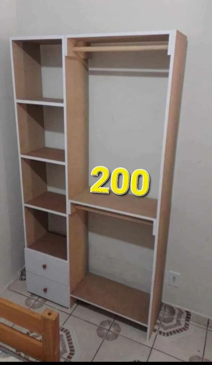 Mini closet em mdf - Foto 2