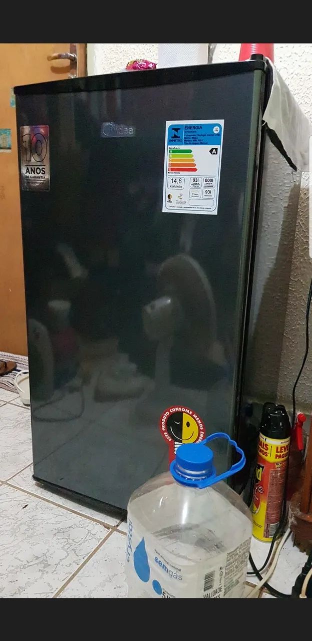 Frigobar 93L INOX 127V Midea