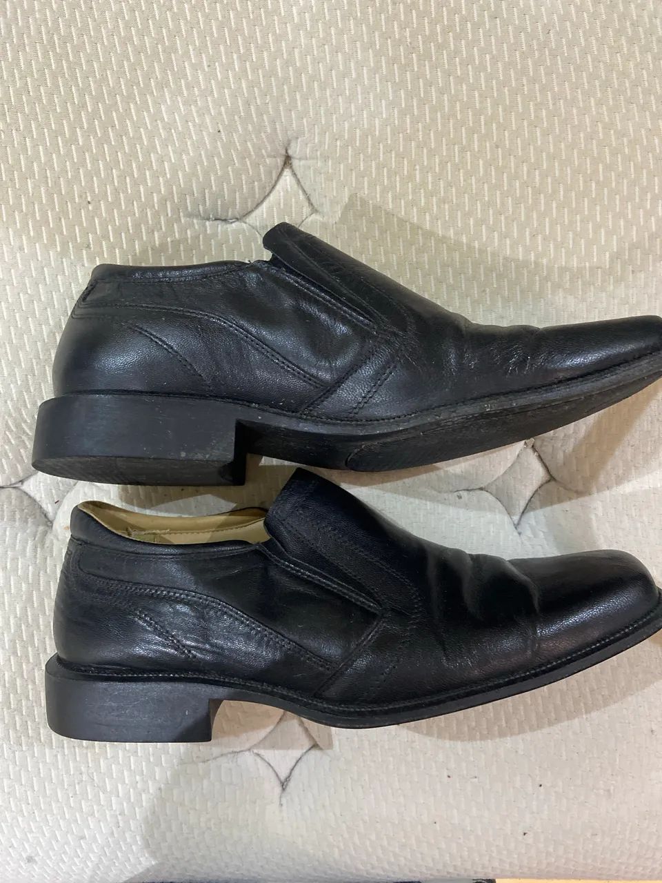 Sapato masculino bico quadrado  - Foto 3