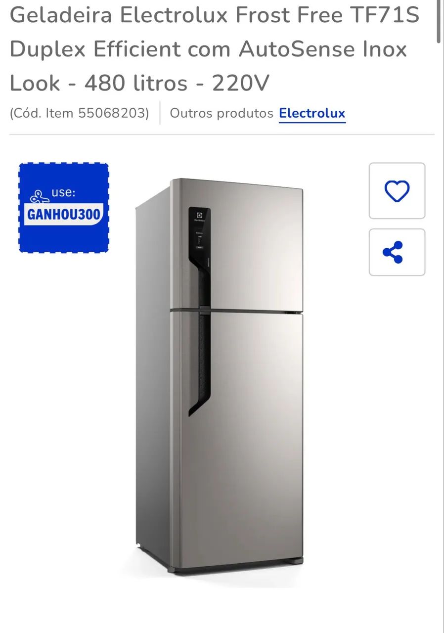 Geladeira Electrolux TF71S  - Foto 3