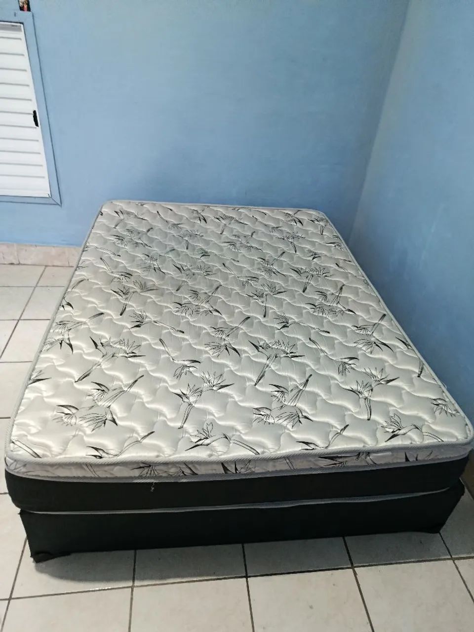 Cama Box + Colchão de molas ensacadas Castor - Foto 3